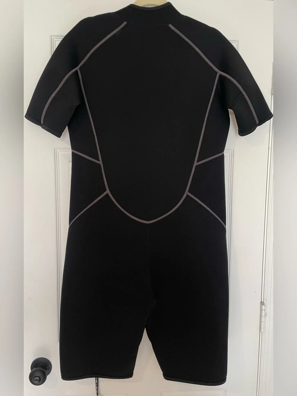 Seaskin Mens Shorty Wetsuit Front Zip XL